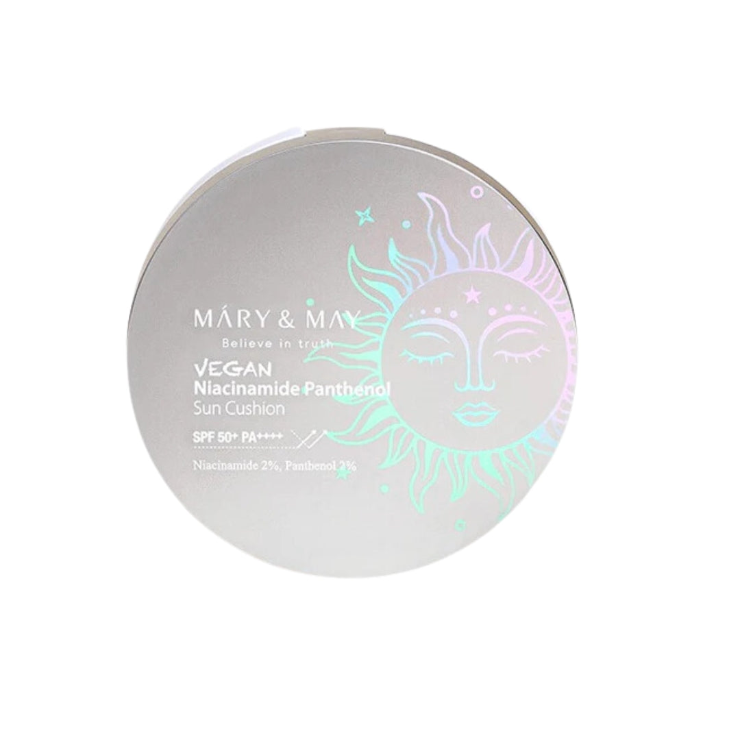 Protector solar en cushion con Niacinamide Panthenol SPF50+ PA+- 25gr MARY & MAY