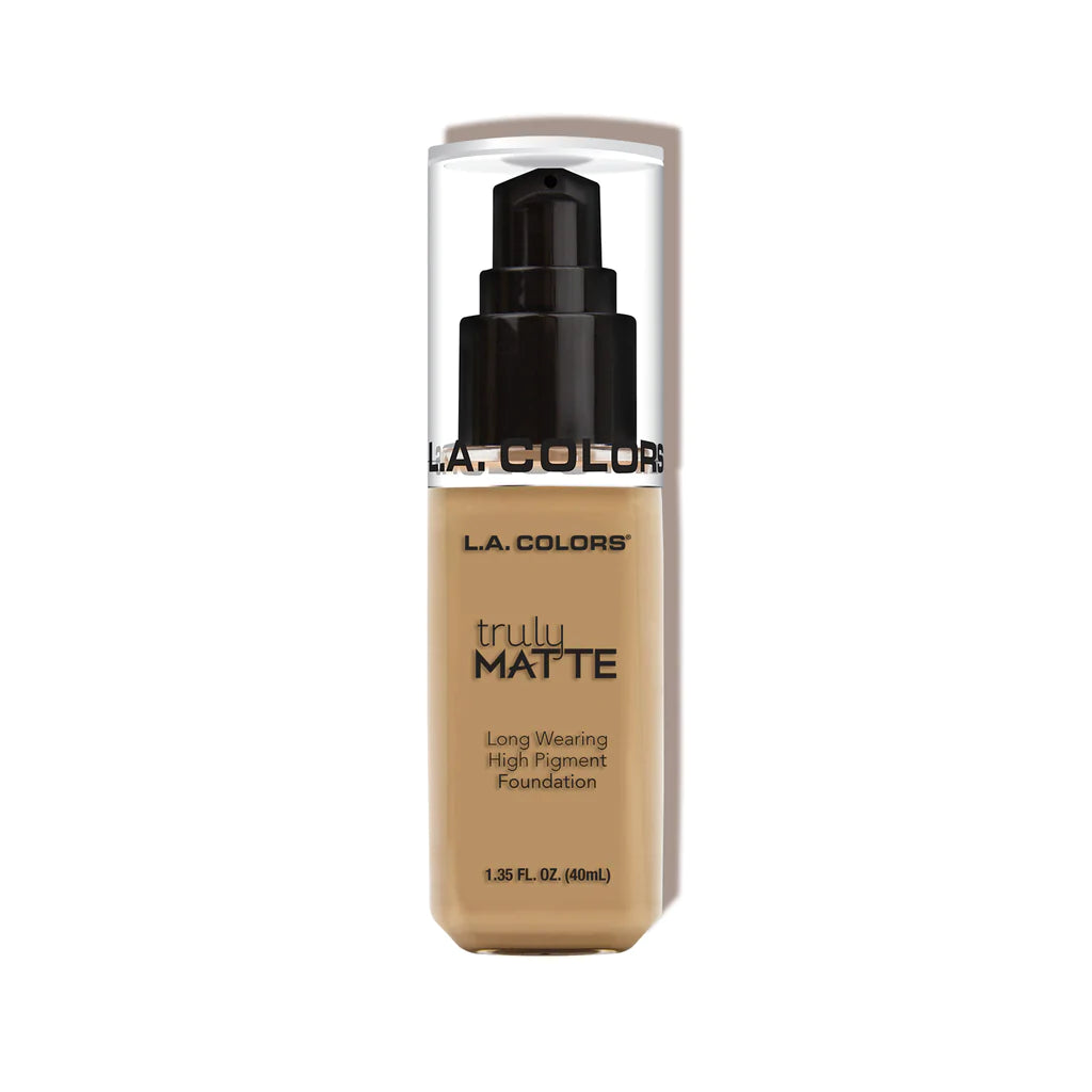 Base Trully Mate -Foundation Trully Matte 40ml La Colors