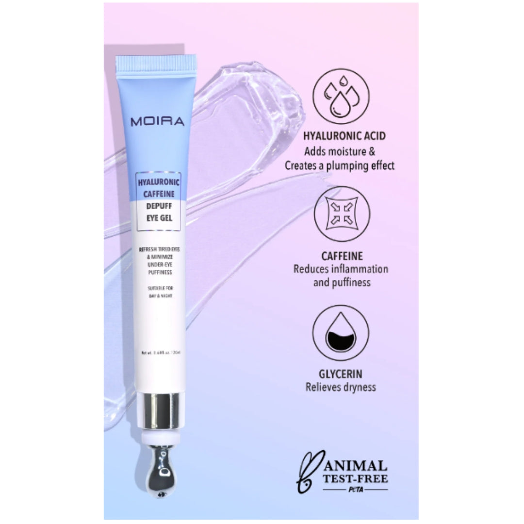 Contorno de Ojos con Acido Hialuronico y Cafeína MOIRA