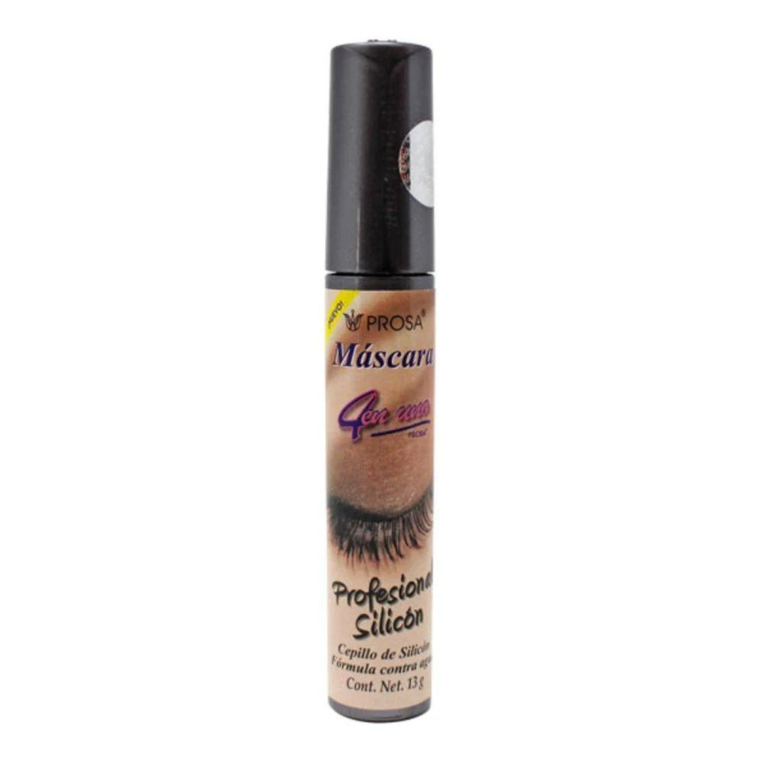 Mascara 4 En Uno Cepillo de Silicon Profesional Prosa