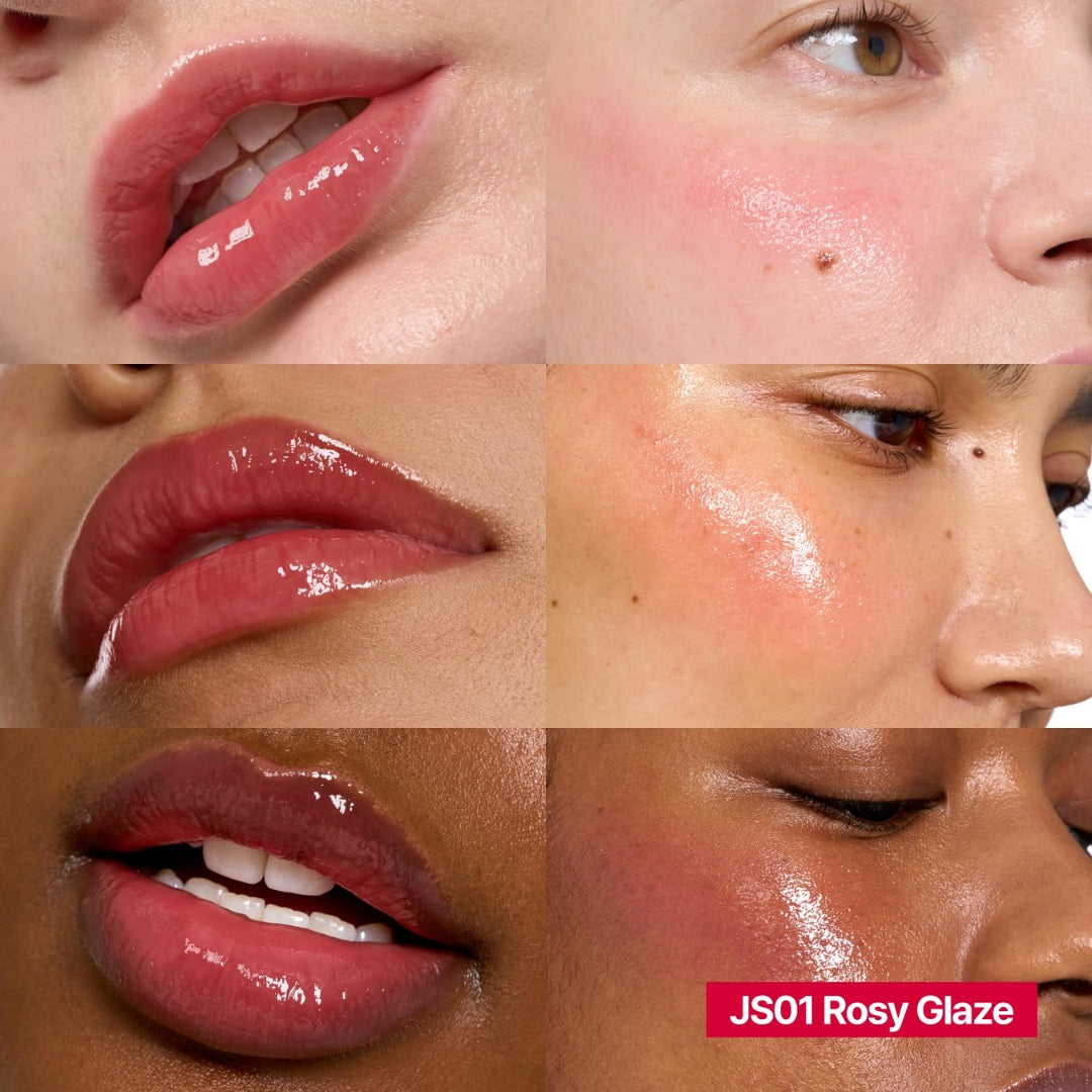 Jelly pot Keyring Set Multiuso labial y blush Lip&Cheek Glowy fwee