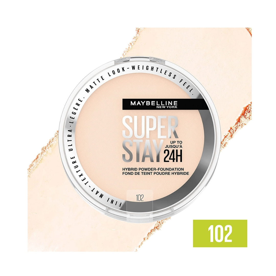 Polvo Compacto Mate Super Stay 24h 6g Maybelline