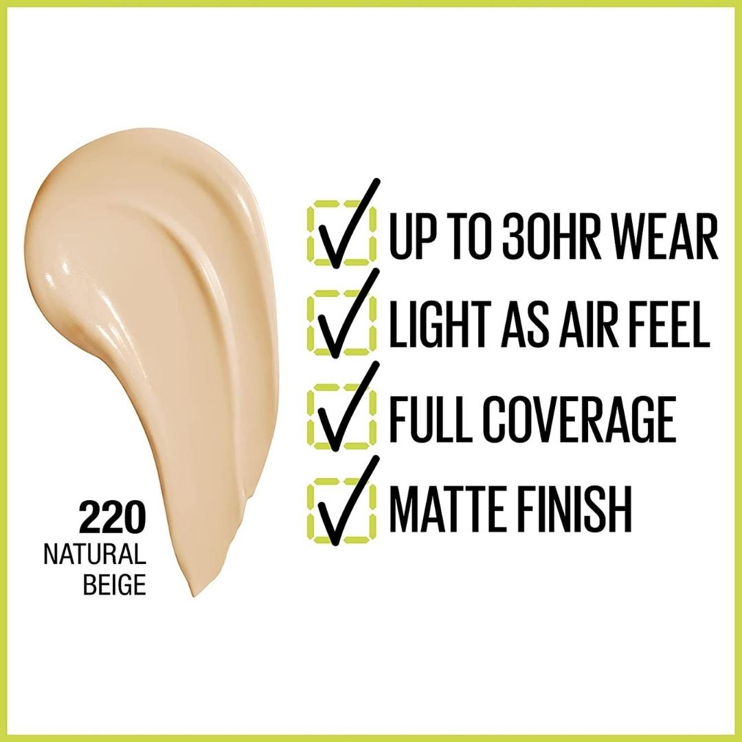 Base Mate Super Stay 30H - Super Stay Foundation 30ml Maybelline
