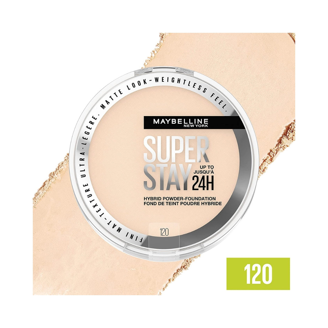 Polvo Compacto Mate Super Stay 24h 6g Maybelline