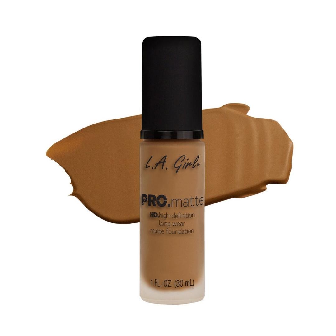 Base Pro Mate HD-Larga Duracion Pro Matte Foundation 30ml La Girl