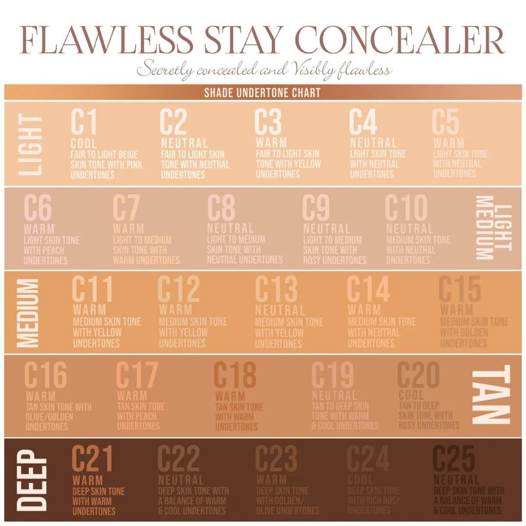 Corrector Liquido Stay Concealer 8g Beauty Creations