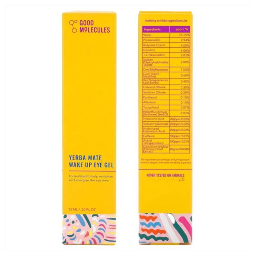 Contorno de ojos Yerba Mate en Gel Good Molecules - Yerba Mate Eye Contour Gel
