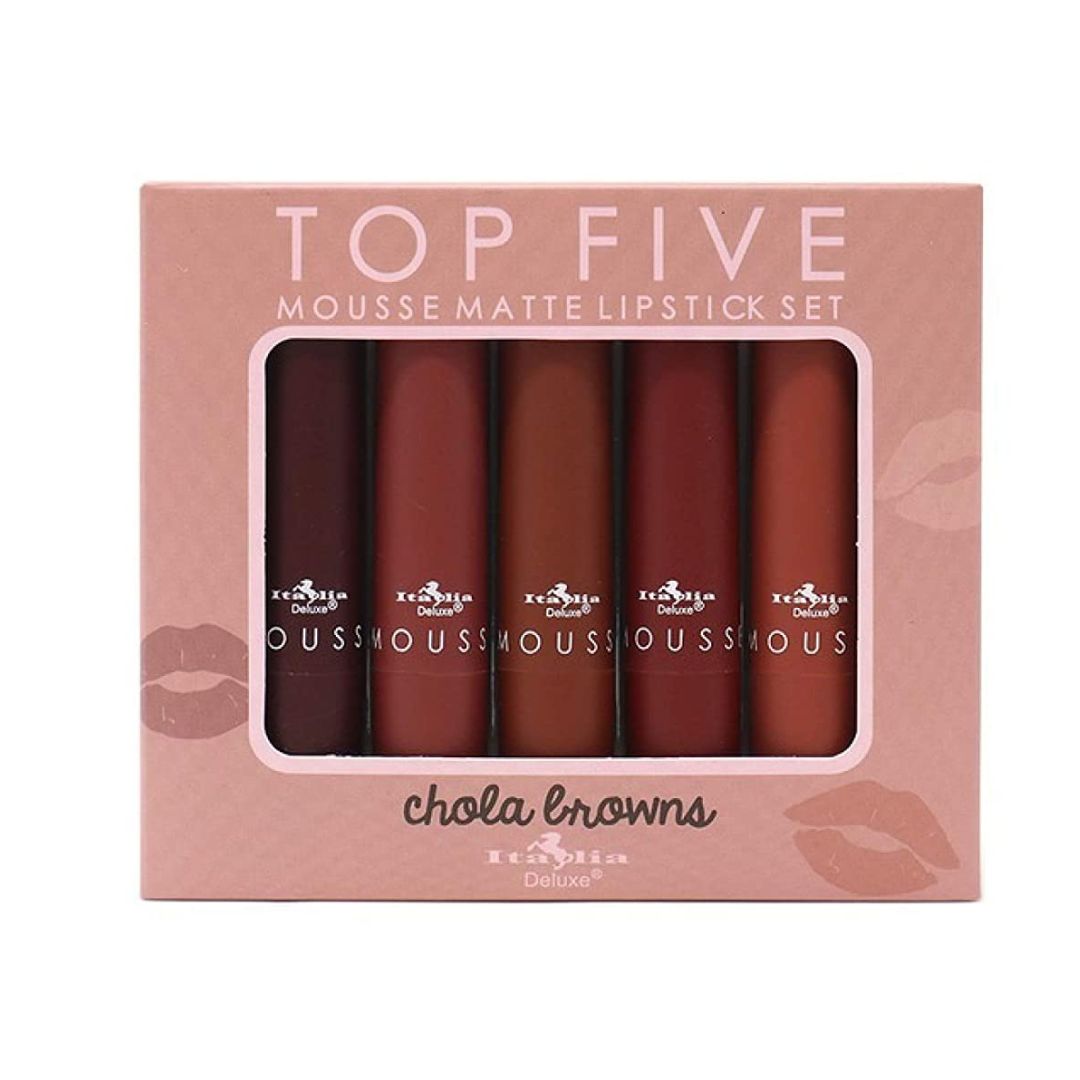 Set de labios Top Five Chola Browns Italia Deluxe