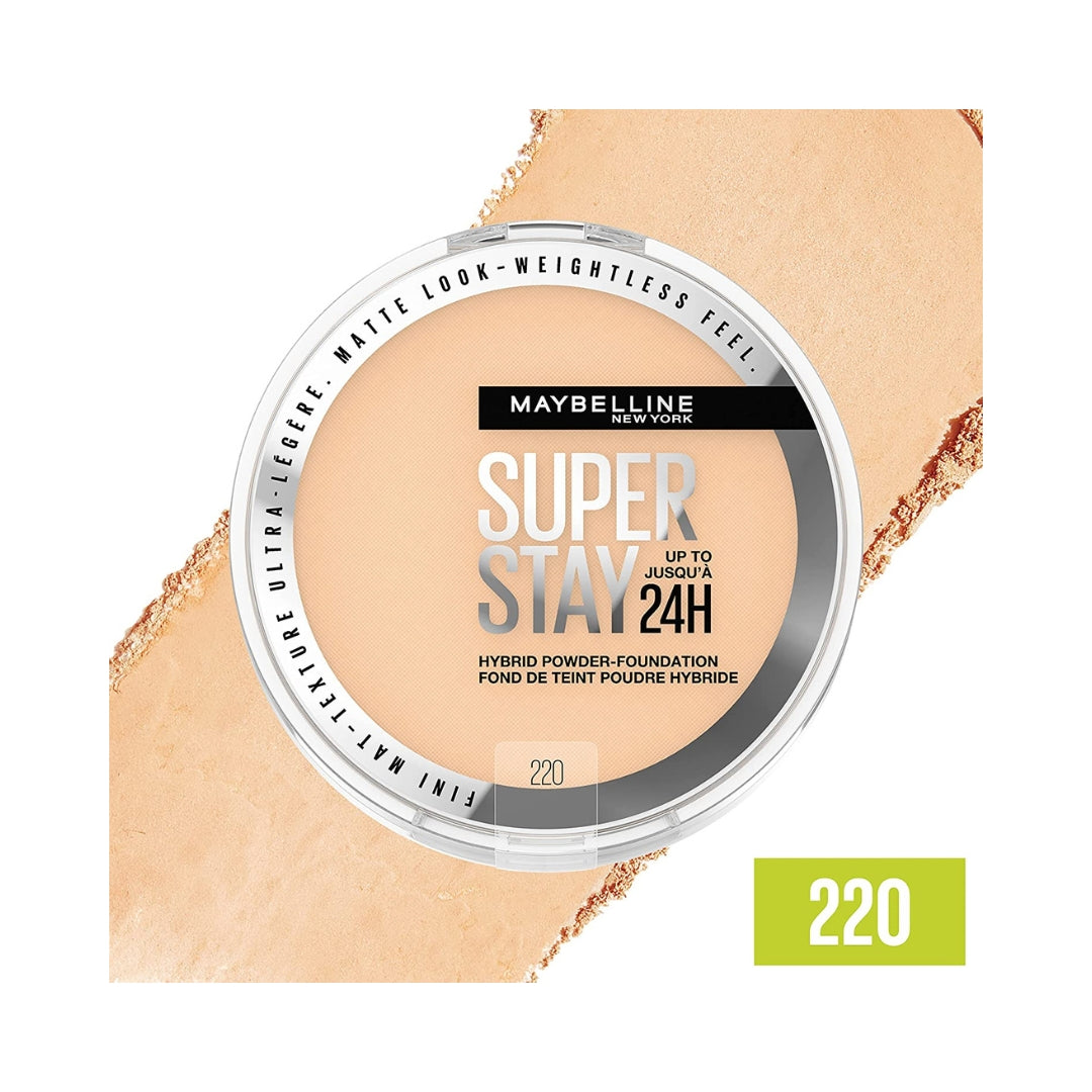 Polvo Compacto Mate Super Stay 24h 6g Maybelline