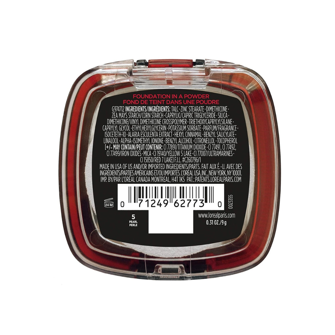 Polvo Compacto Infallible a Prueba de Agua 24h larga duración Fresh Wear 9g Loreal Paris