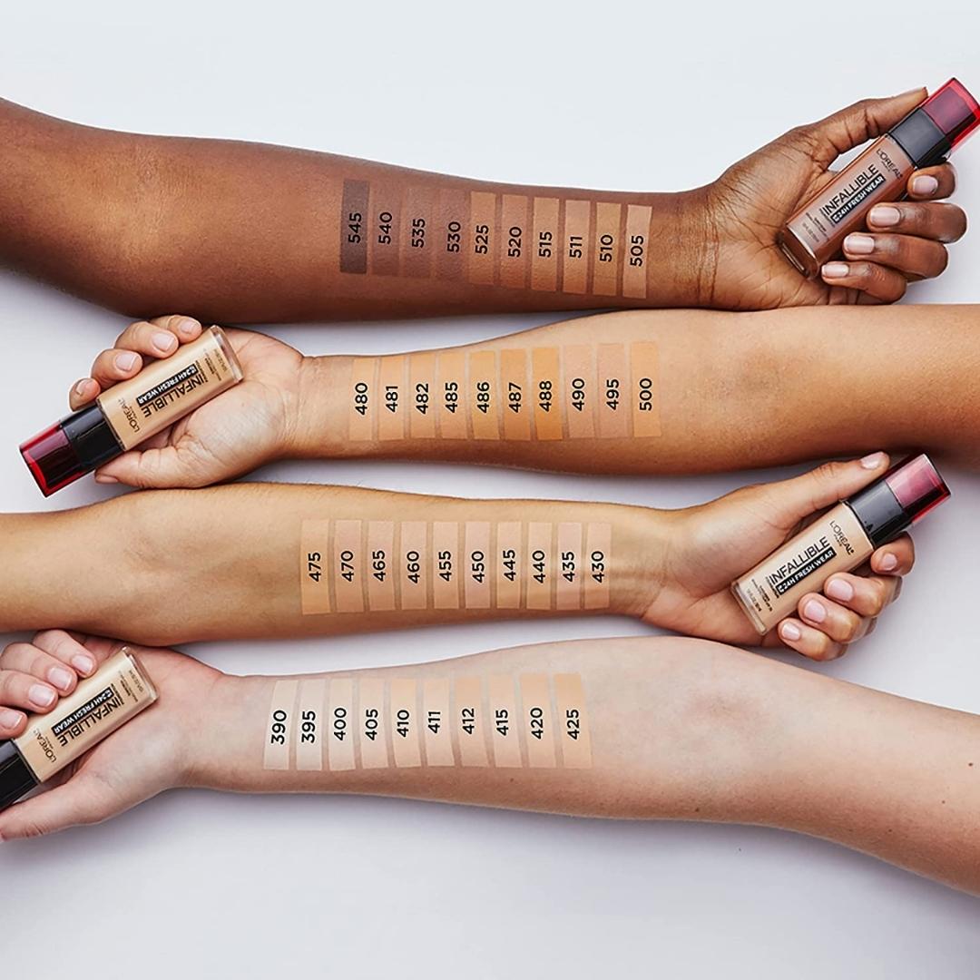 Base Fresh Wear Semi Mate - Fresh wear Foundation 30ml L'Oreal Infallible