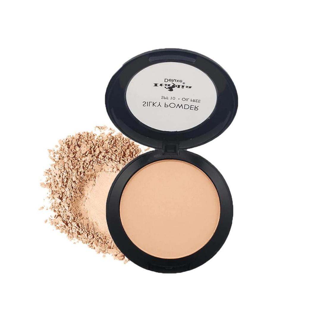 Polvo Compacto a Prueba De Agua Silky Wet Dry 10g Italia Deluxe