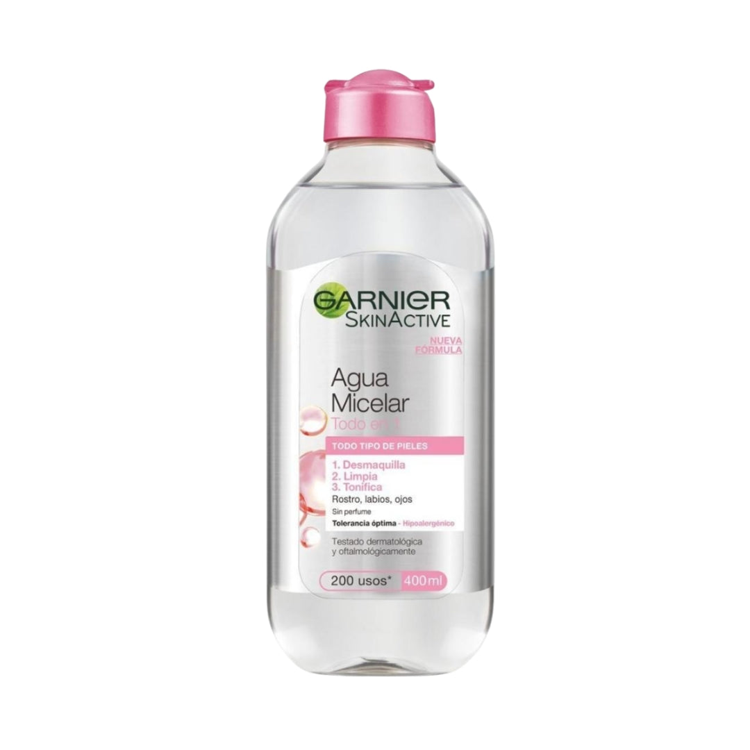Agua Micelar Skin Active Rosas 400ml Garnier