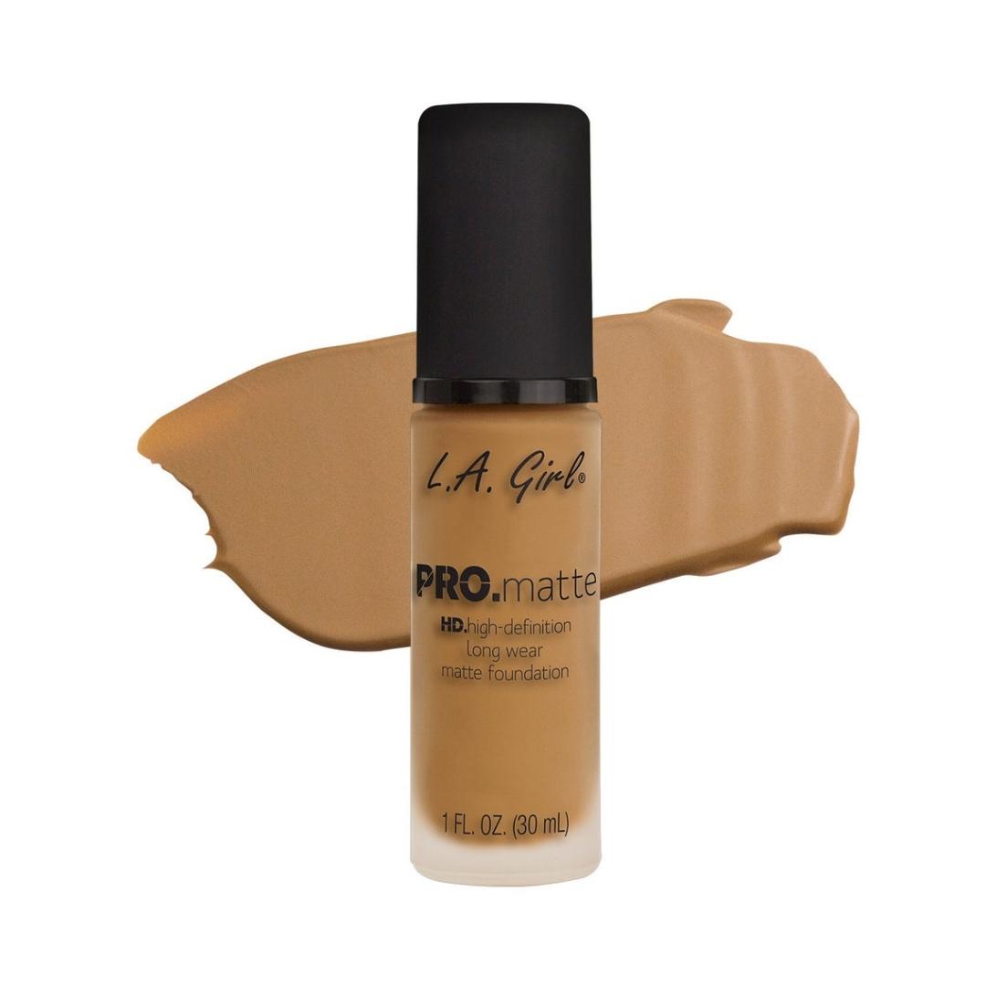 Base Pro Mate HD-Larga Duracion Pro Matte Foundation 30ml La Girl