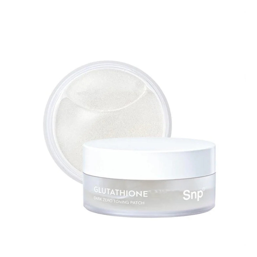 Parches De Ojos tonificante Glutathione Dark Zero 60u SNP
