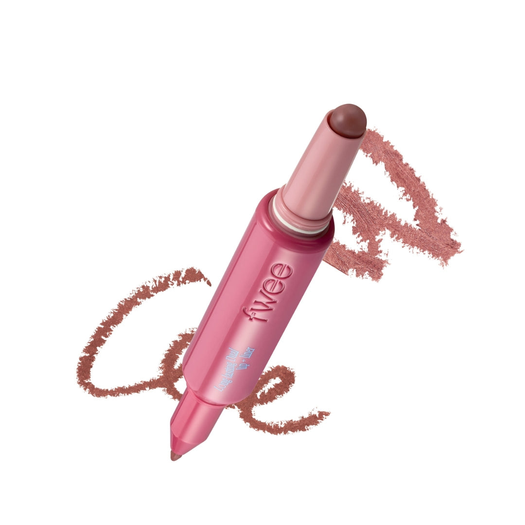 Labial Doble Long-Lasting Dual Coloring Stick Lip + Liner Fwee