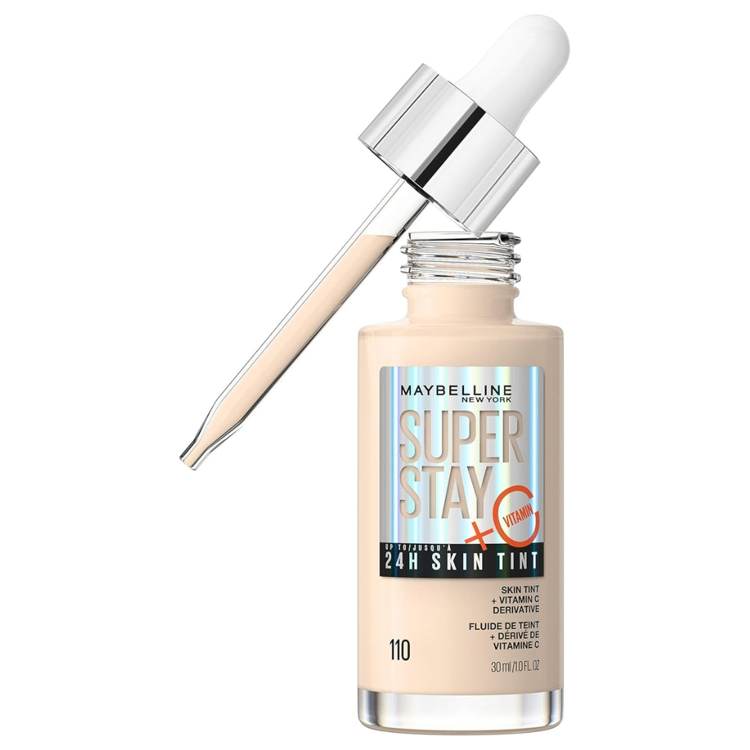 Base de Maquillaje Ligera- Super Stay Skin Tint + Vitamina C*24h 30ml Maybelline