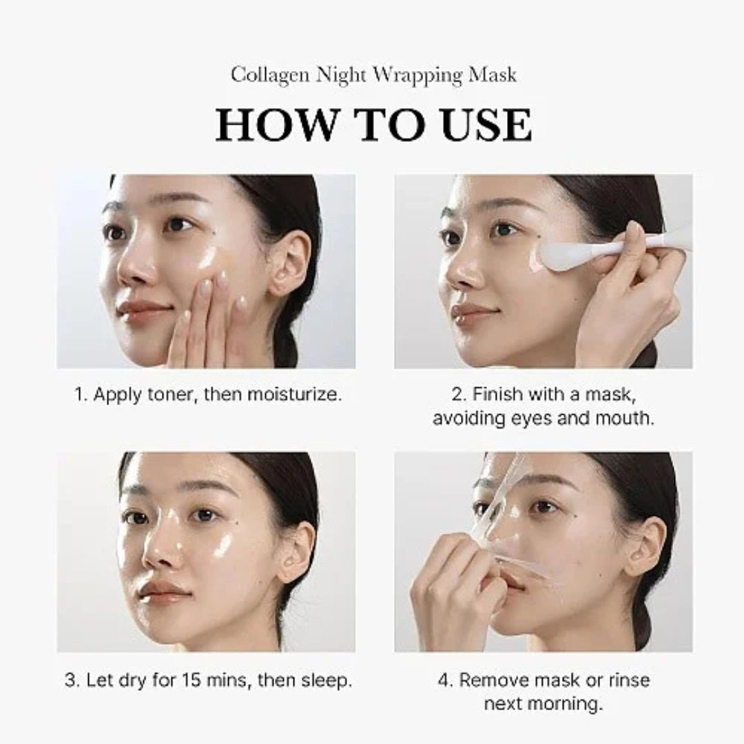 Mascarilla Facial  Collagen Night Wrapping Mask 75ml Medicube