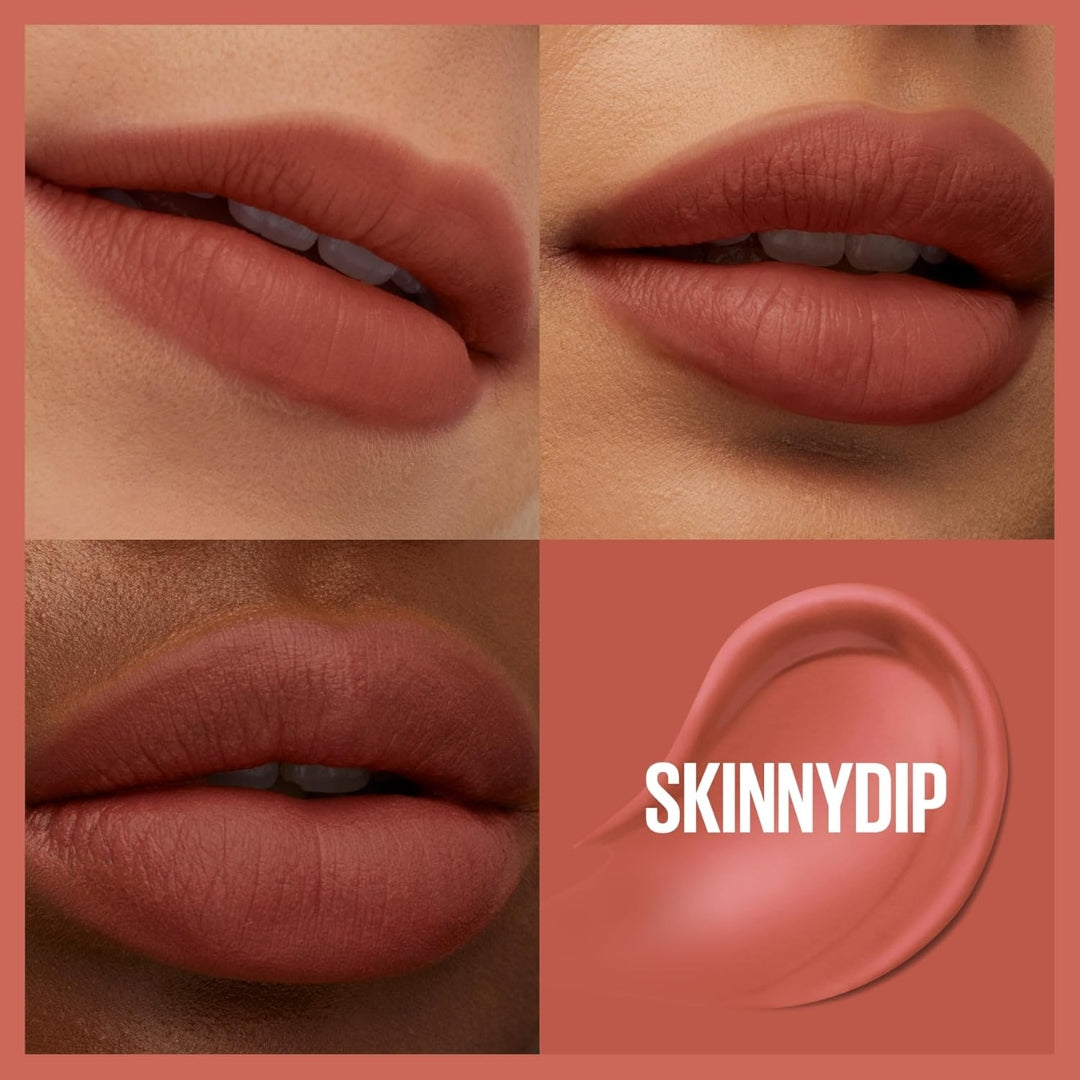 Labial Mate De larga Duración Teddy Tint 12H Superstay Maybelline