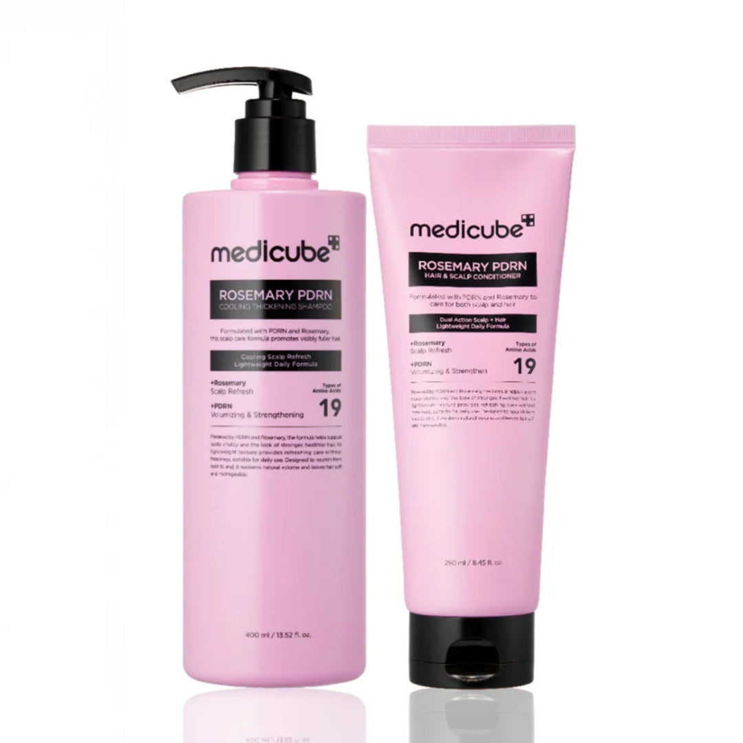 Duo de Shampoo y Acondicionador  Rosemary PDRN Hair Loss Relief 2 Set