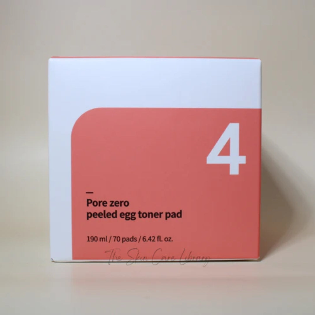 Pads (70ea) Toner No.4 Pore Zero Peeled Egg Numbuzin