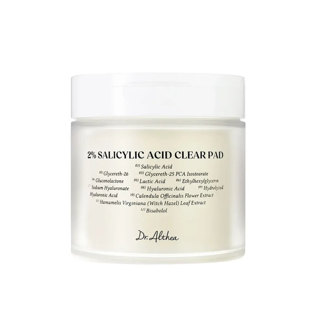 Pad 2% Salicylic Acid Clear Pad – Exfoliating Salicylic Acid Pads D