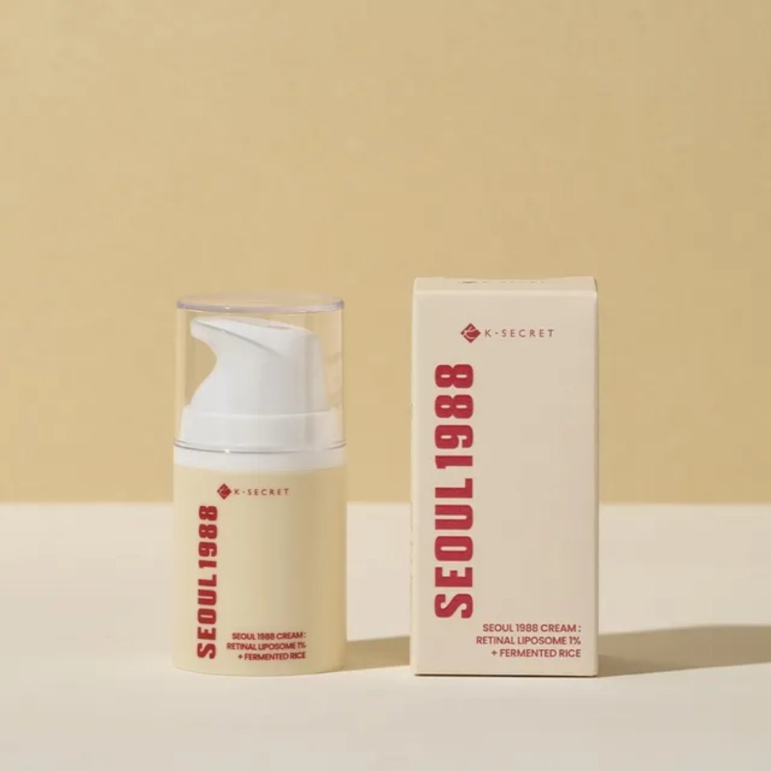 Crema Hidratante con Retinal Liposome 1% + Fermented Rice 50ml Seoul 1988 KSECRET