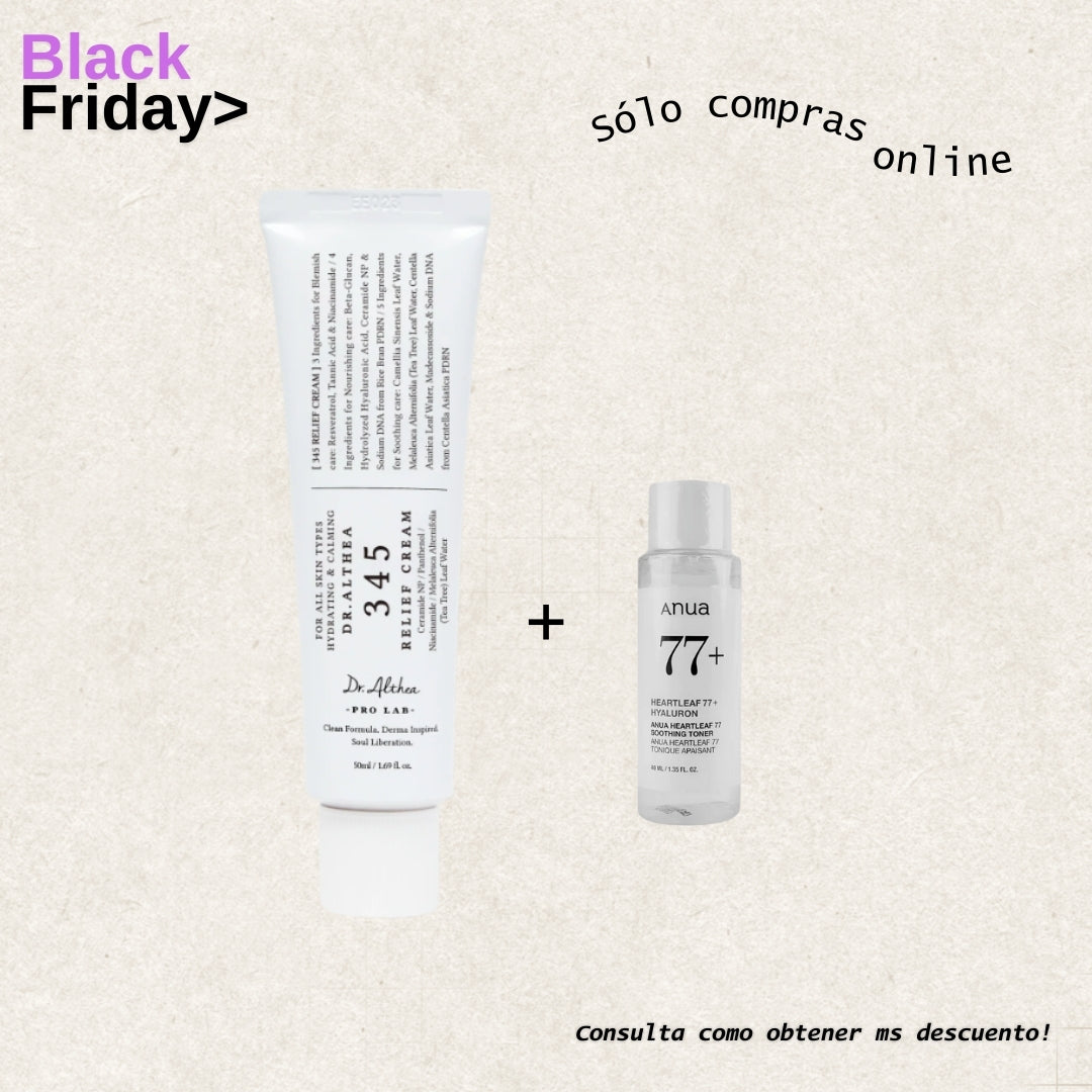 Combo Esencial para Piel Sensible con Mini Tonico  Black Friday