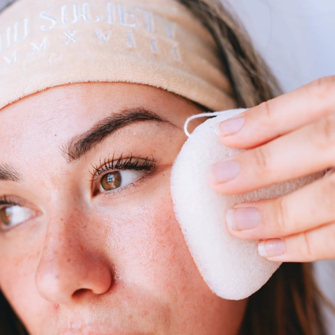 Esponja facial limpiadora Konjac de Ecotools