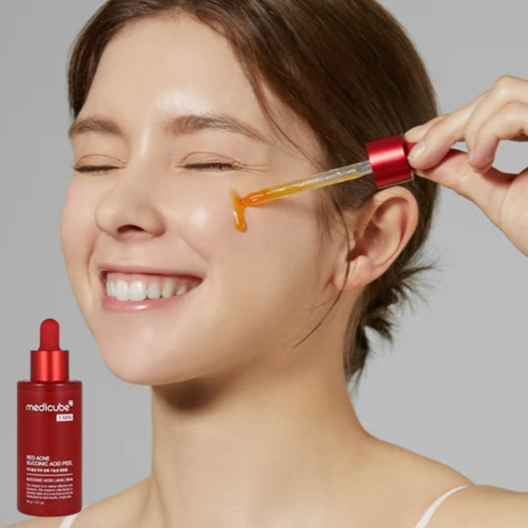 Serum Peeling de ácido succínico Red Succinic Acid Acne Treatment Peel-Off – 40g Medicube