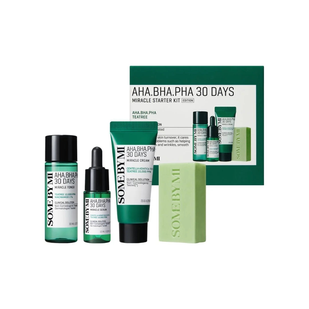 Kit Miracle Starte AHA BHA PHA 30 Days Some By Mi