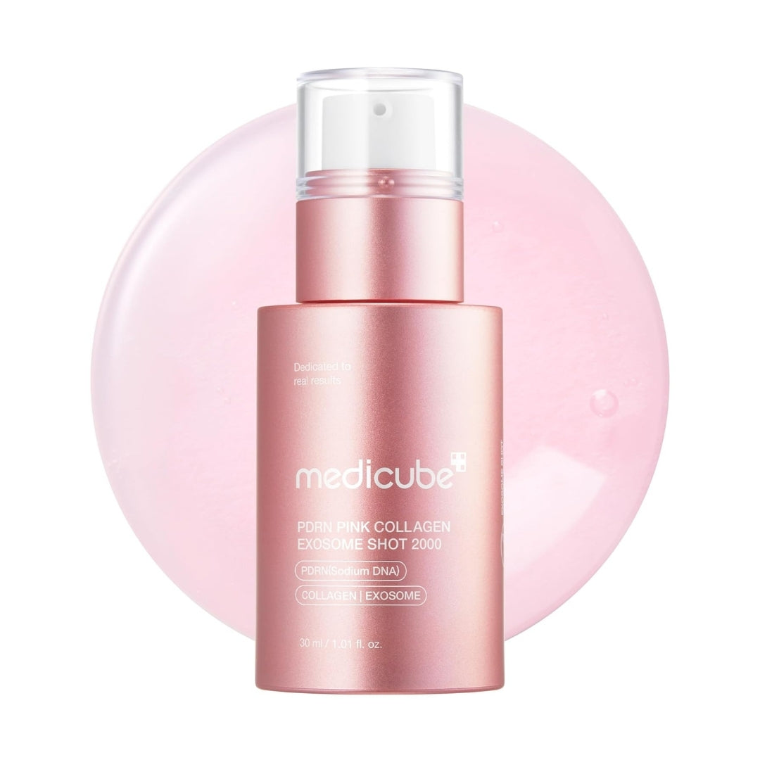 Suero de exosomas rosados PDRN 2000 (30 ml) Medicube PDRN Pink Exosome Shot Serum 2000 (30ml)
