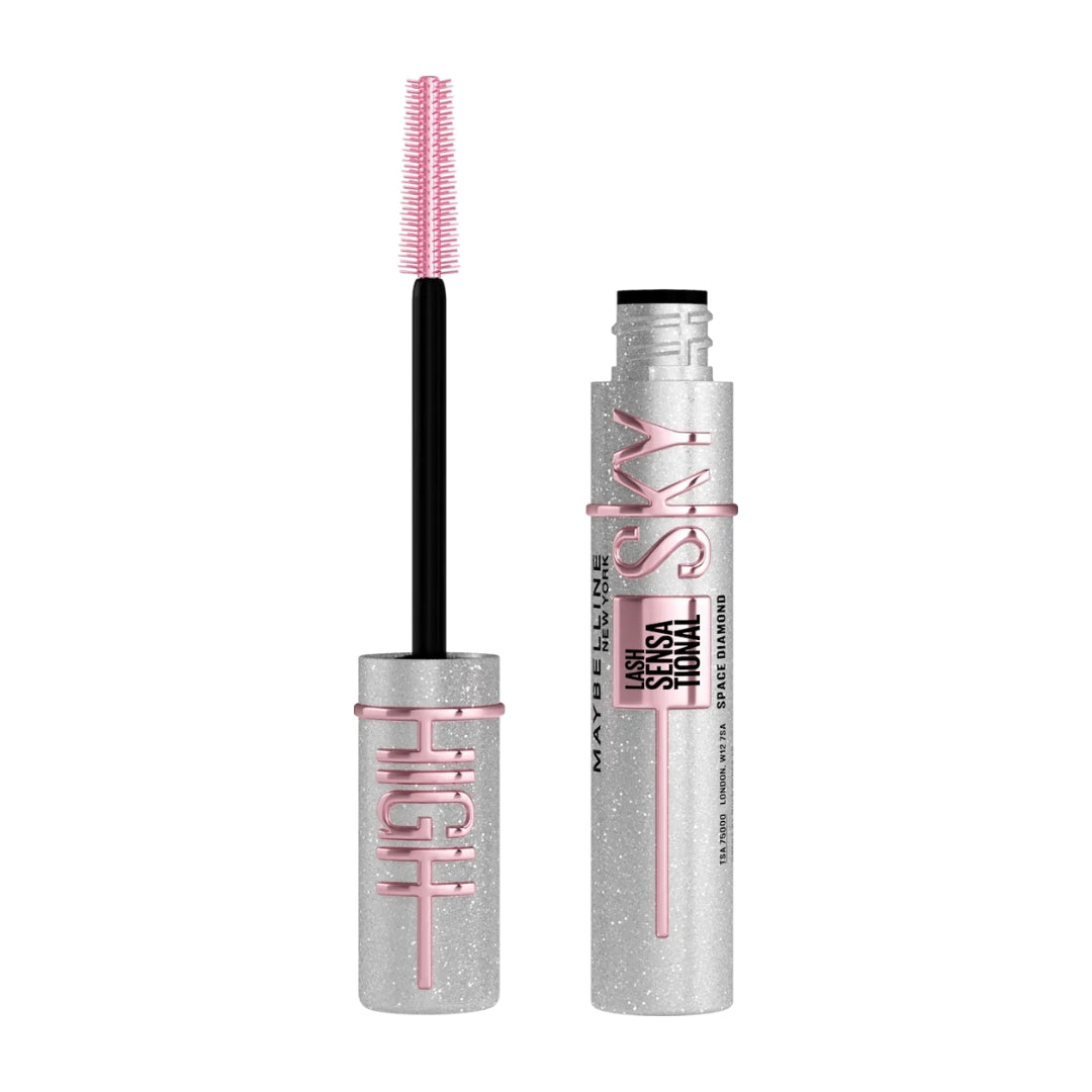 Mascara de pestañas Sky High - Space Diamond (Glitter) Maybelline