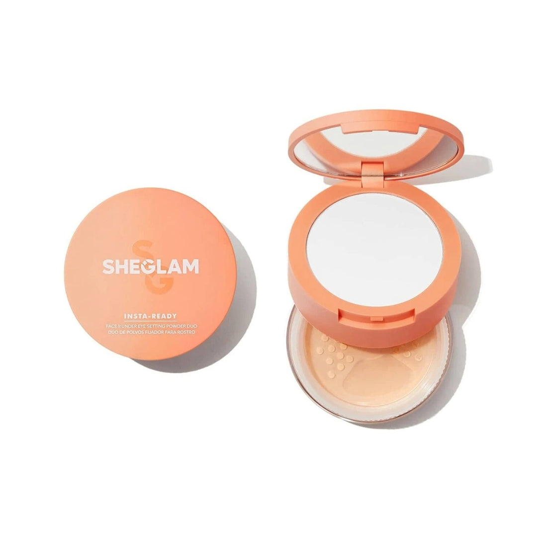 Polvo Insta-Ready Face & Under Eye Setting Powder Duo Sheglam