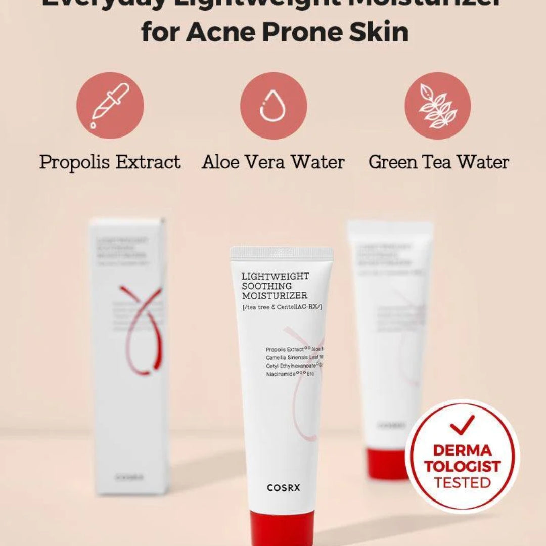 Crema Calmante AC Collection Lightweight Soothing Moisturize Cosrx