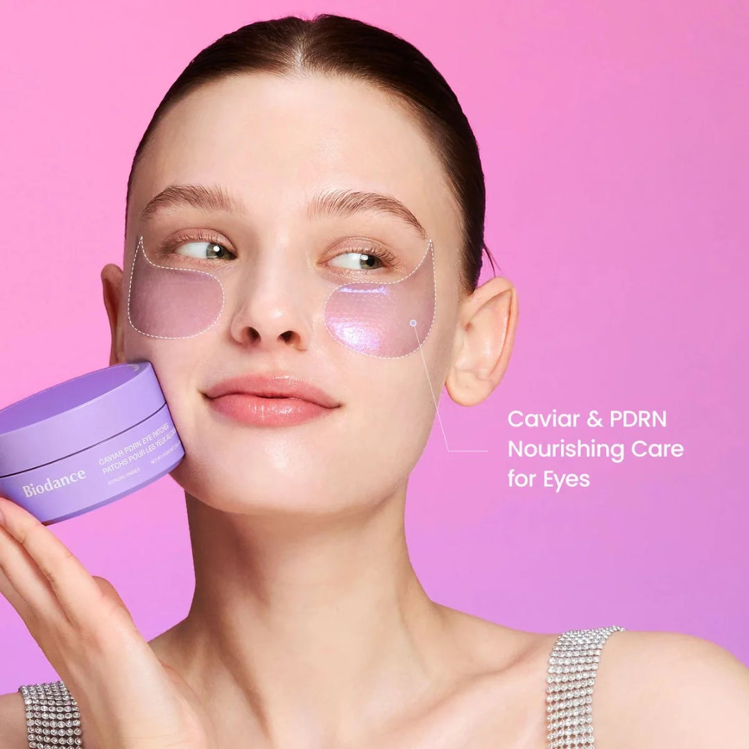 Parches de ojos con Caviar PDRN 30 unidades Biodance
