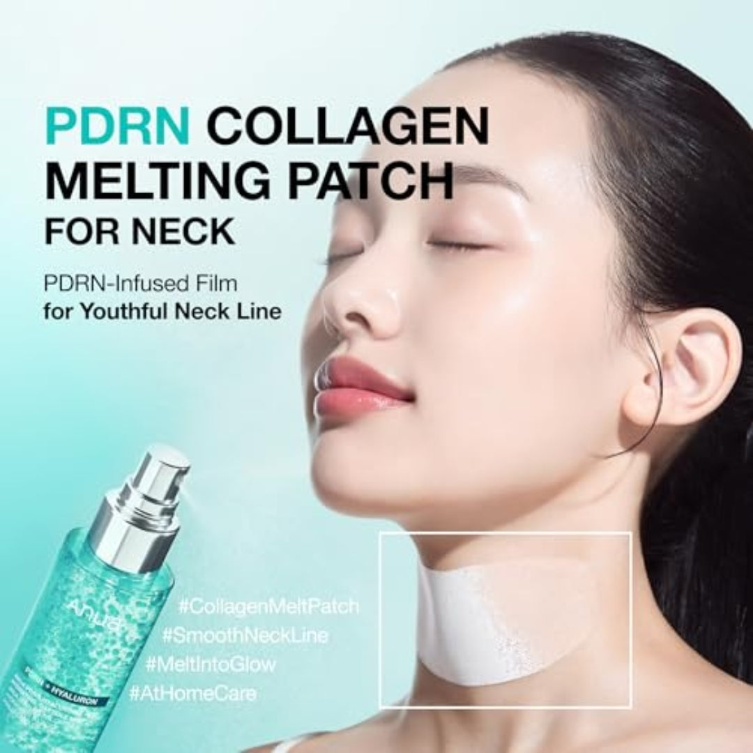 Parche para el Cuello PDRN Colágeno que Se disuelve 4 unidades ANUA