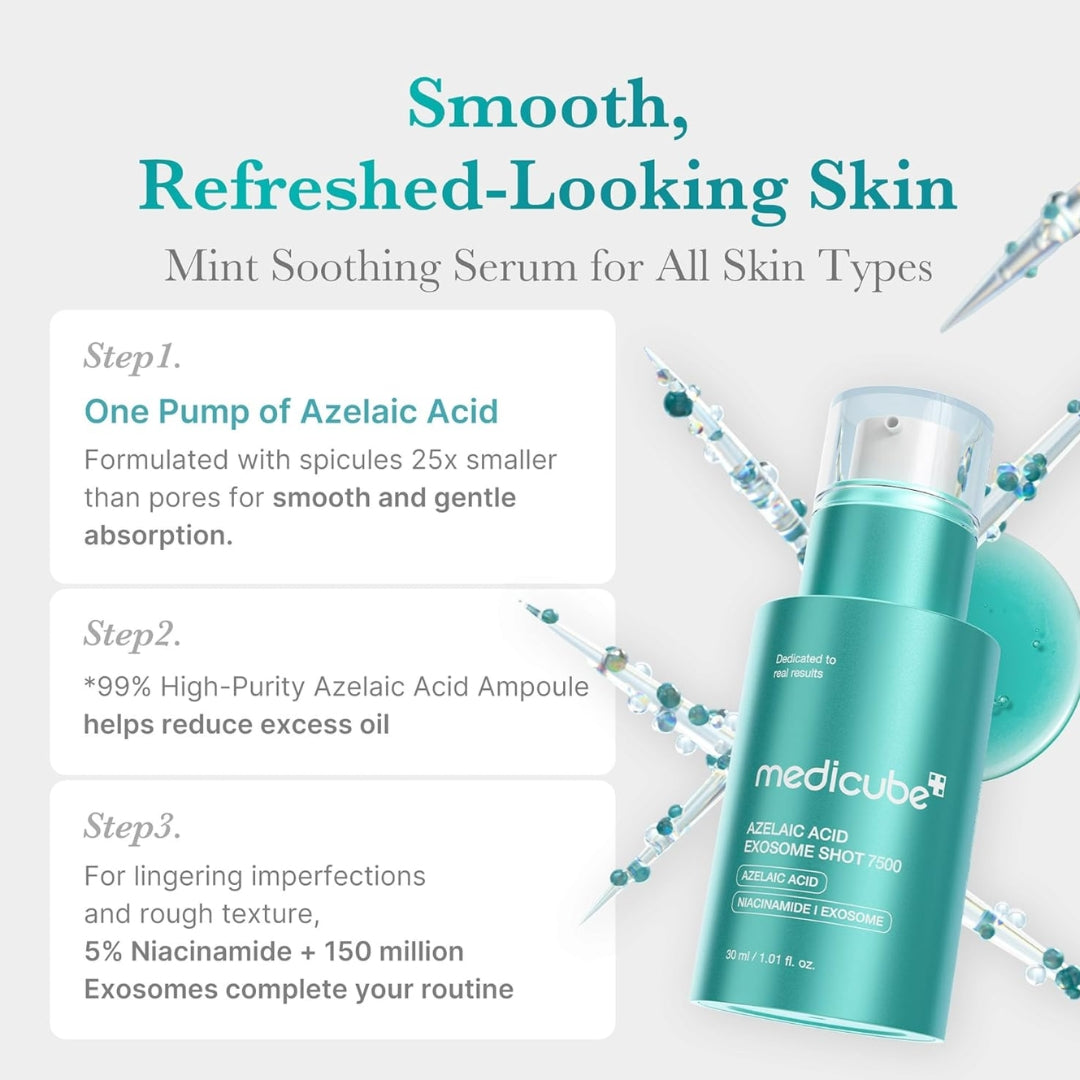 Serum Exosome Azelaic Acid Shot Pore Ampoule 7500 (30ml) Medicube