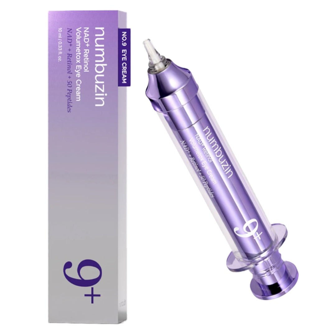 Contorno de Ojos No.9 NAD+ Retinol Volumetox Eye Cream 10ml Numbuzin