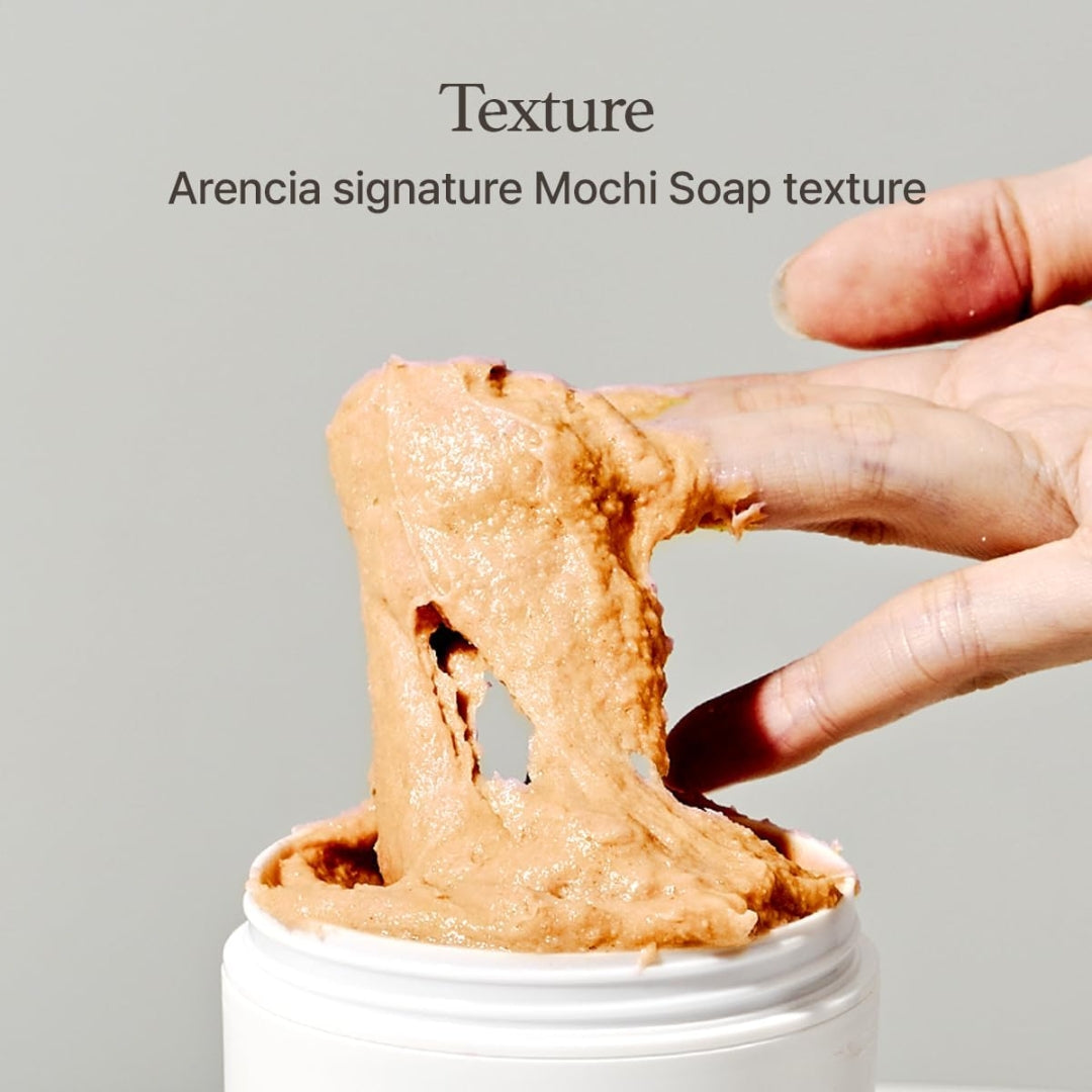 Limpiador Exfoliante Calendula Rice Mochi Fresh  - Moisturizing, Brightening & Deep-Cleansing (120g) Arencia