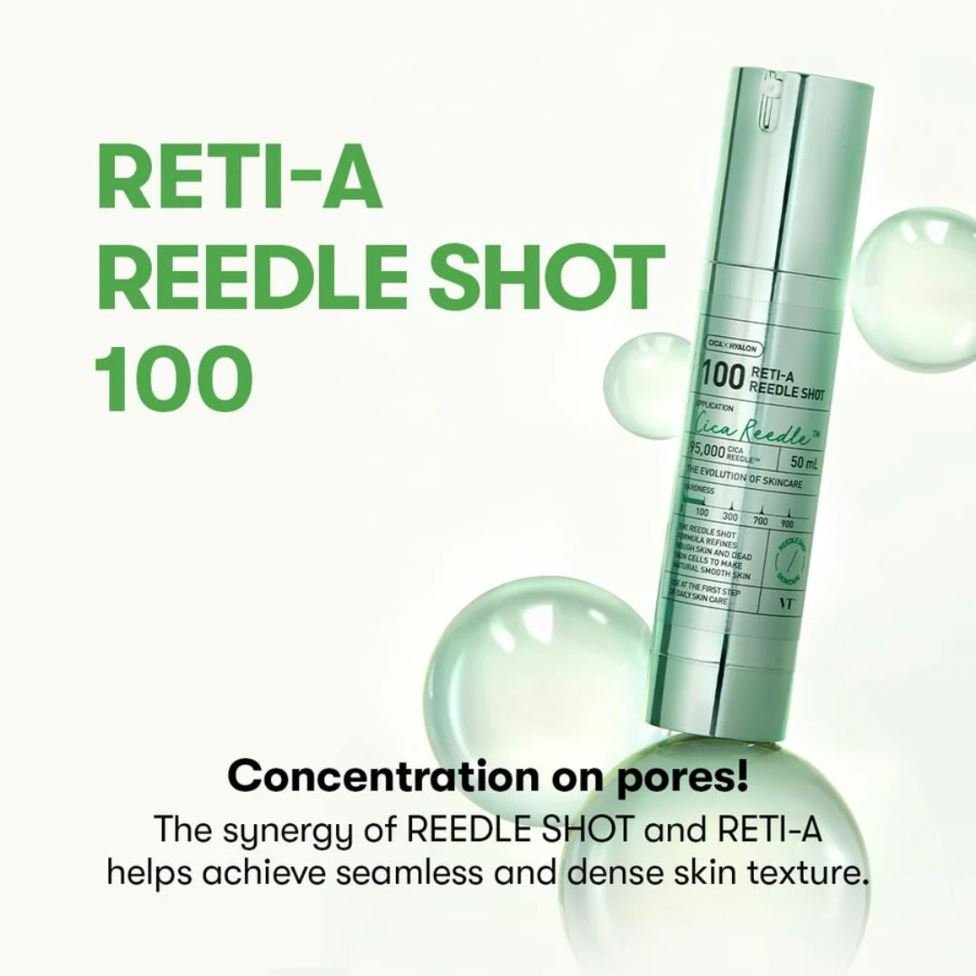Serum con microagujas Reti-A Reedle shot 100 VT Cosmetics