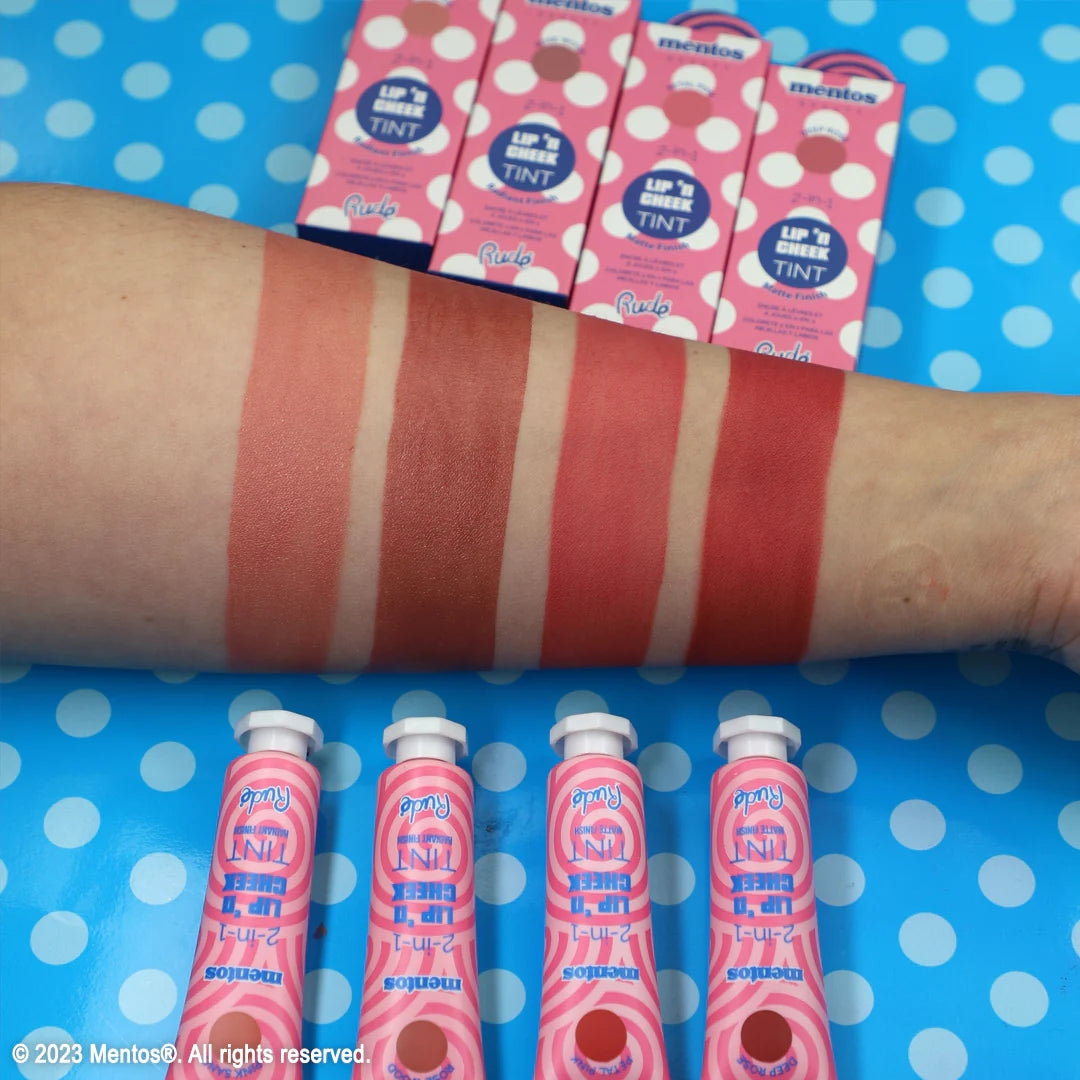 Mentos 2-in-1 Lip'n Cheek Tint Rude