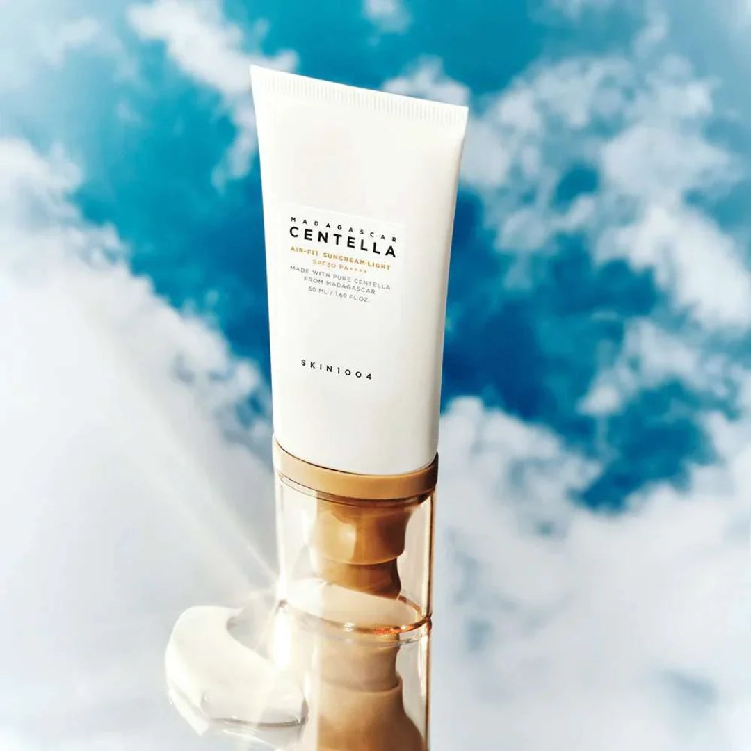Protector Solar Centella Air-fit Suncream Light 1.69 fl. SPF30+ oz Skin1004