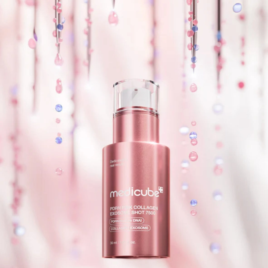 Suero de exosomas rosados PDRN  7500 (30 ml) Medicube PDRN Pink Exosome Shot Serum 7500 (30ml)