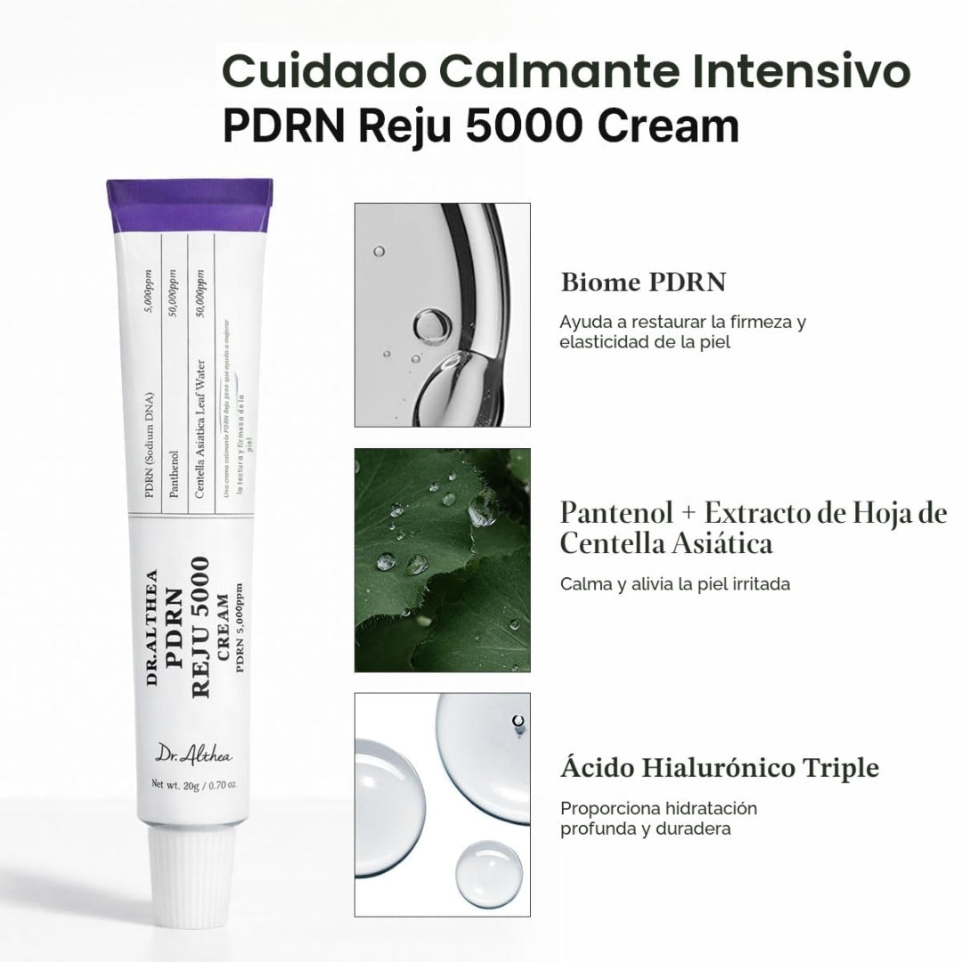Crema Regeneradora PDRN Reju 5000 Cream - 20gr  Dr. Athea