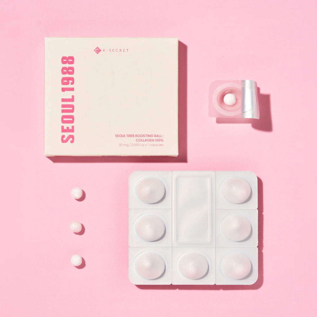 Capsulas Boosting Ball Collagen 100% 7ud KSECRET