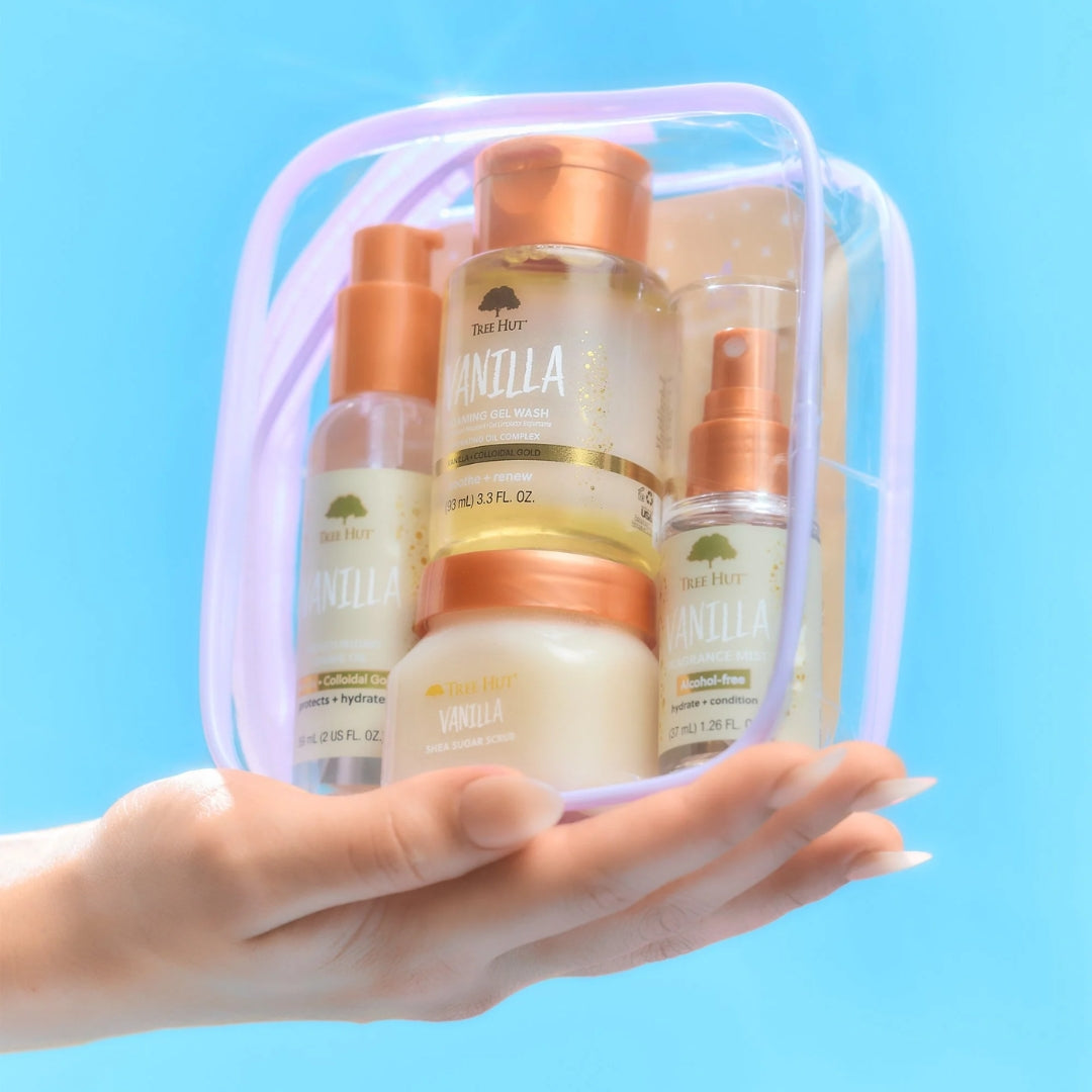 Mini kit de Ducha vainilla Tree hut