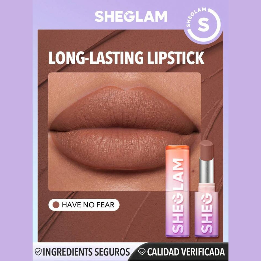 Labial Mate de Larga Duración Dynamatte Boom Sheglam