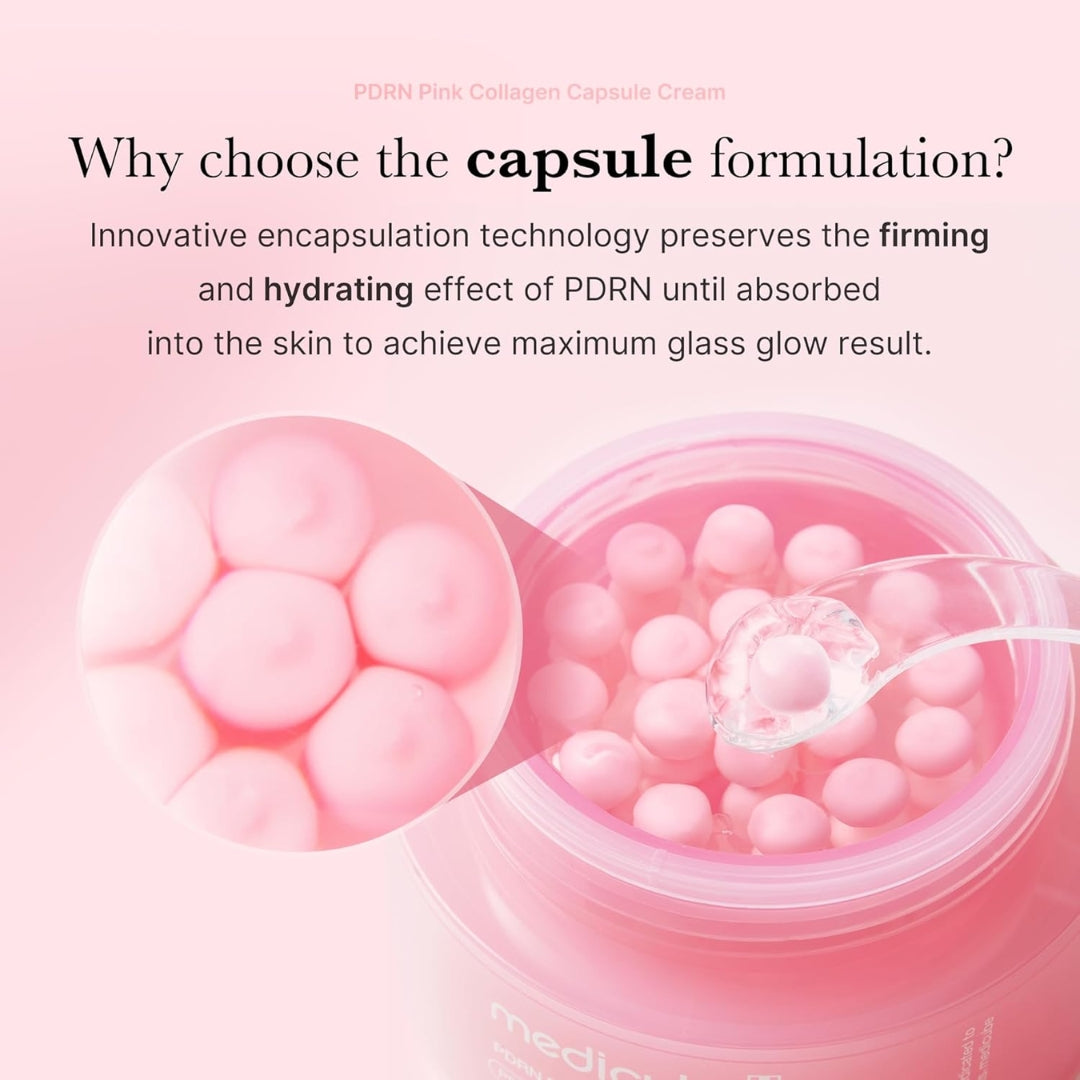 Crema Hidratante en Cápsulas PDRN Pink Collagen Capsule Cream -Crema Reafirmante 55g Medicube