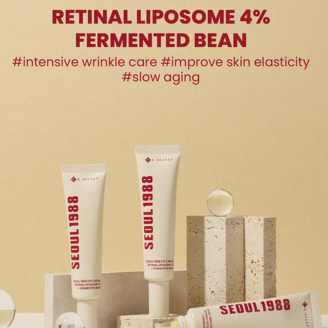 Contorno de Ojos  Eye Cream : Retinal Liposome 4% + Fermented Bean Seoul 1988 KSECRET